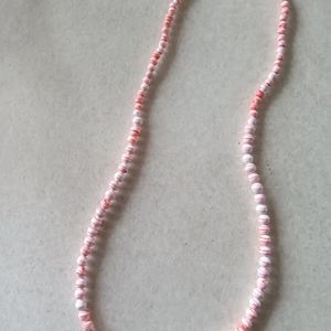 Ceramic bead necklace